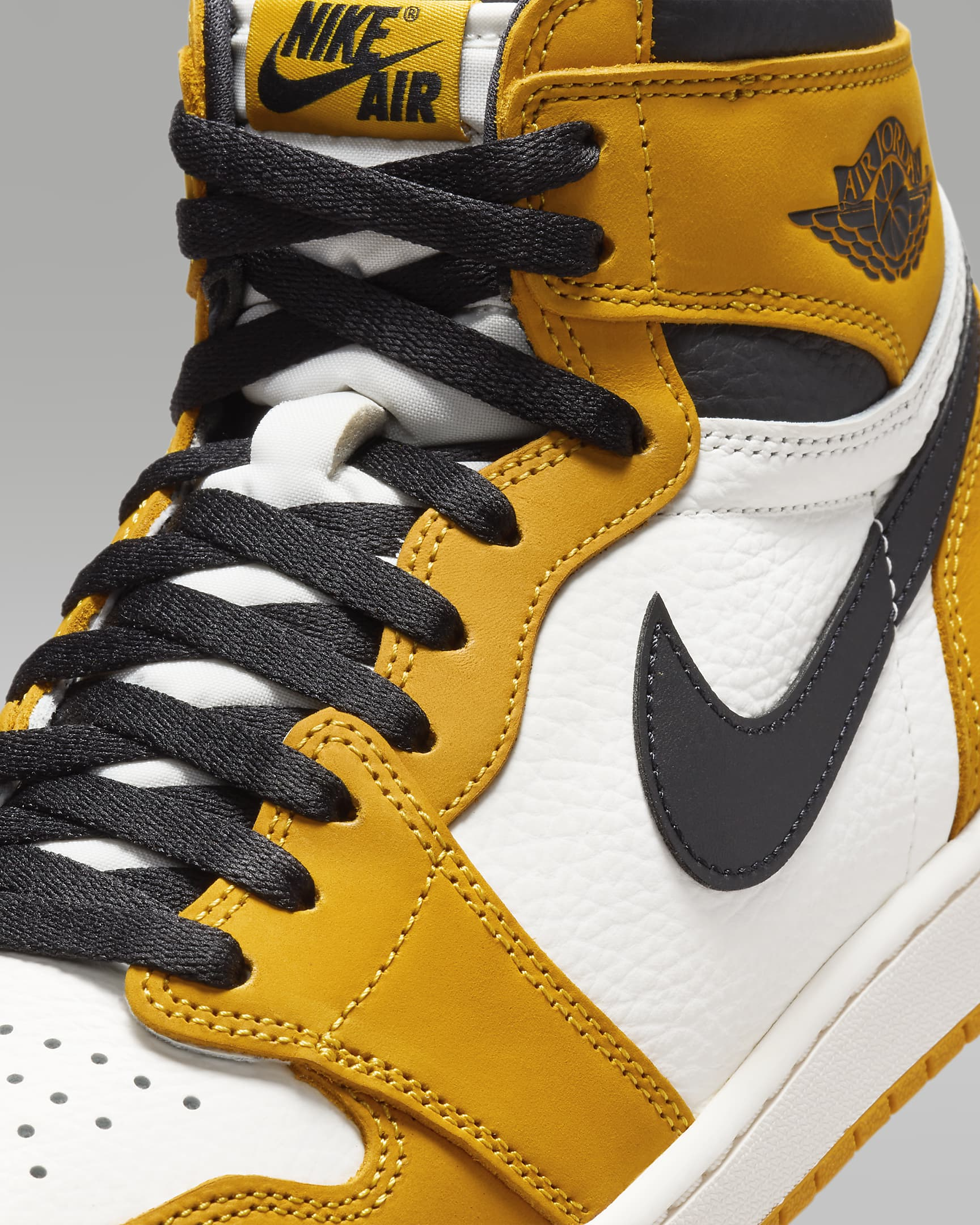 AIR JORDAN 1 RETRO High OG " Yellow Ochre " #
