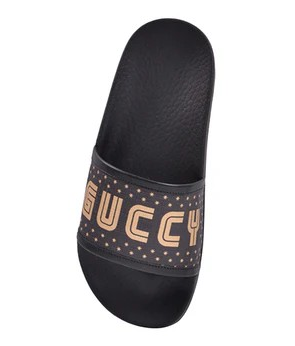 GUCCI SLIDE ' Black Gold '.