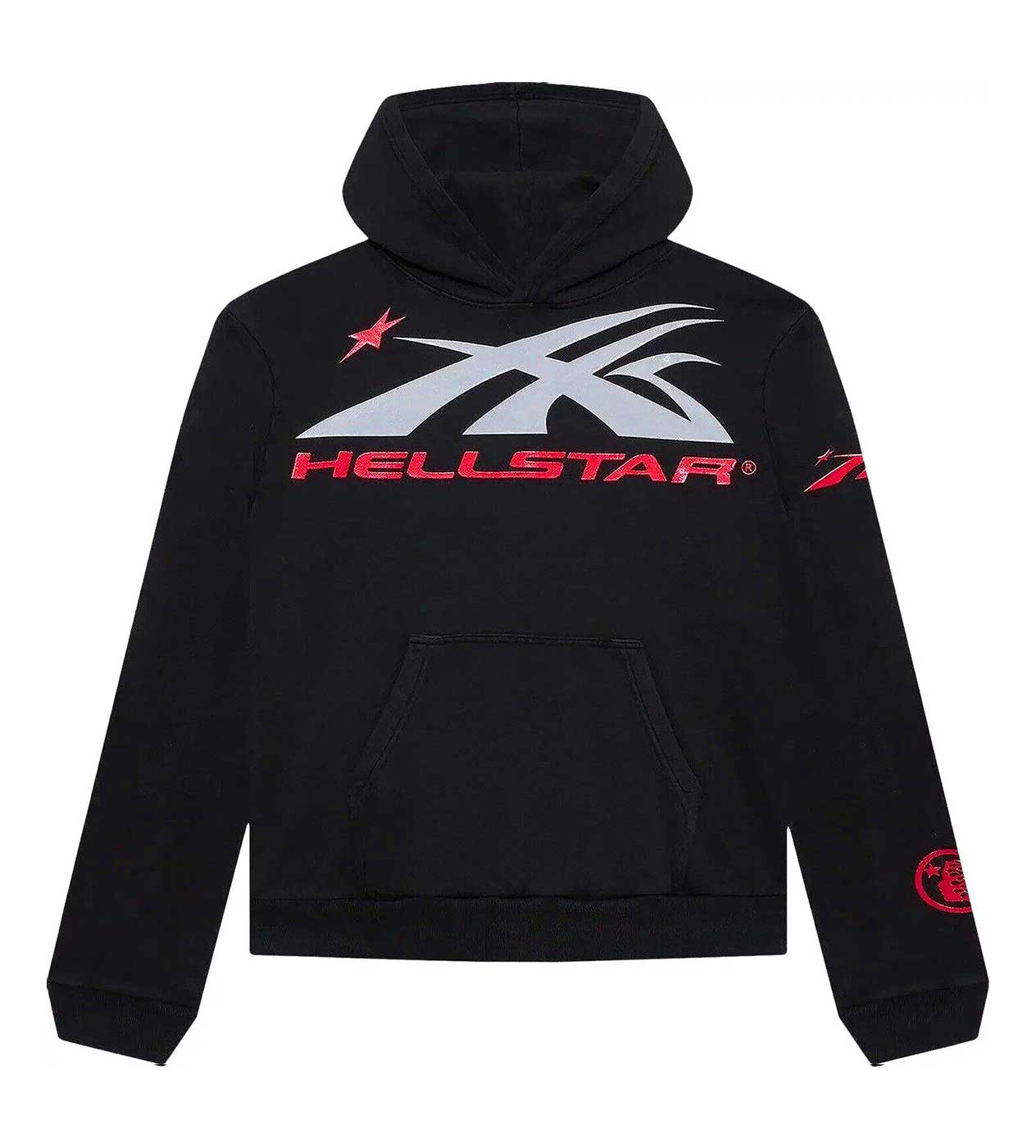 Hellstar Sports Logo Hoodie Black/Red