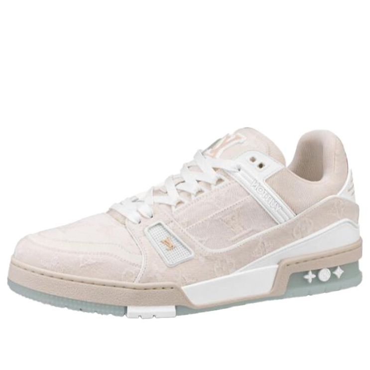 LOUIS VUITTON LV Trainers 'Beige Denim' 1A8Z4V #