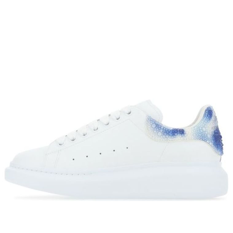 Alexander McQueen Oversized Shoes 'Iridescent White Blue' 730085WICY48912 #