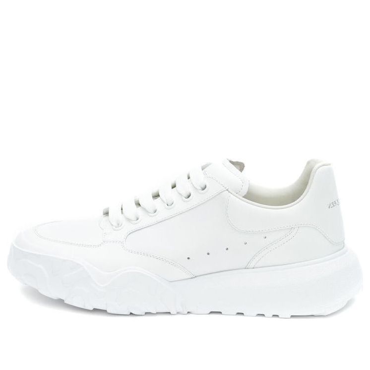Alexander McQueen Court Trainers 'White Leather' 634619WIA989000 #