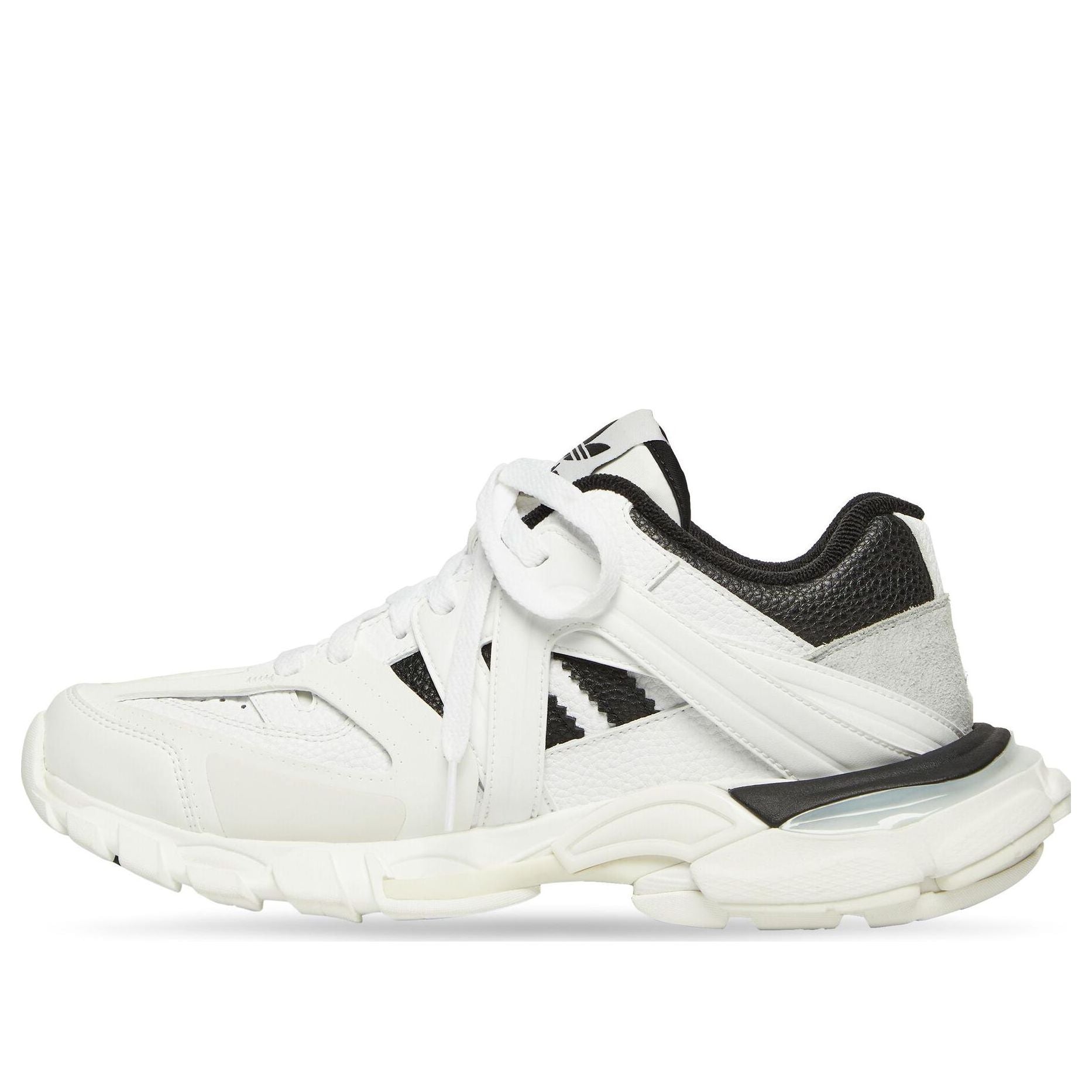 (WMNS) adidas Originals x Balenciaga Track Forum Low Top Sneaker 'White Black' 741106W3CZ19010 #