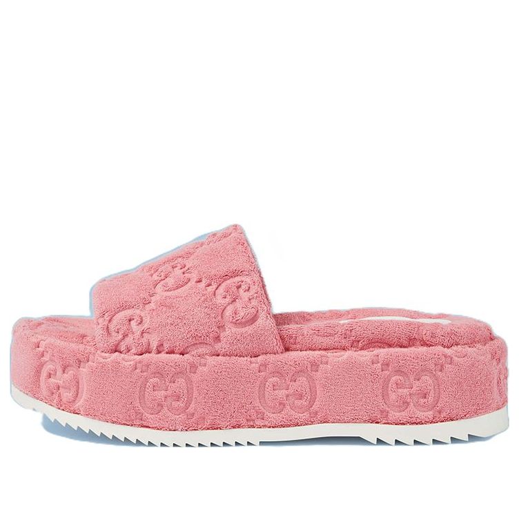 (WMNS) Gucci GG Platform Sandal 'Wild Rose' 700599-U2O00-5815 #