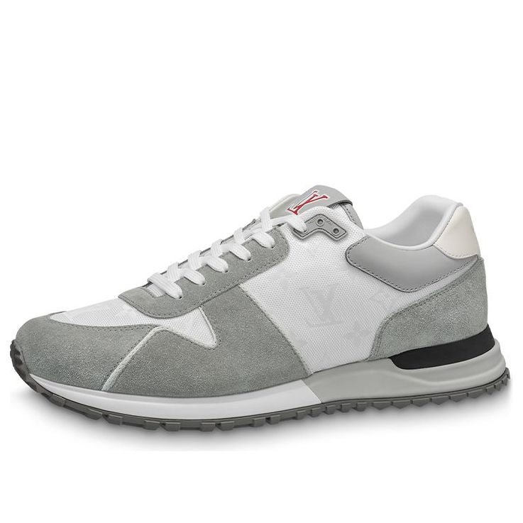 LOUIS VUITTON Run Away Sneakers 'White Grey' 1ABMFN #