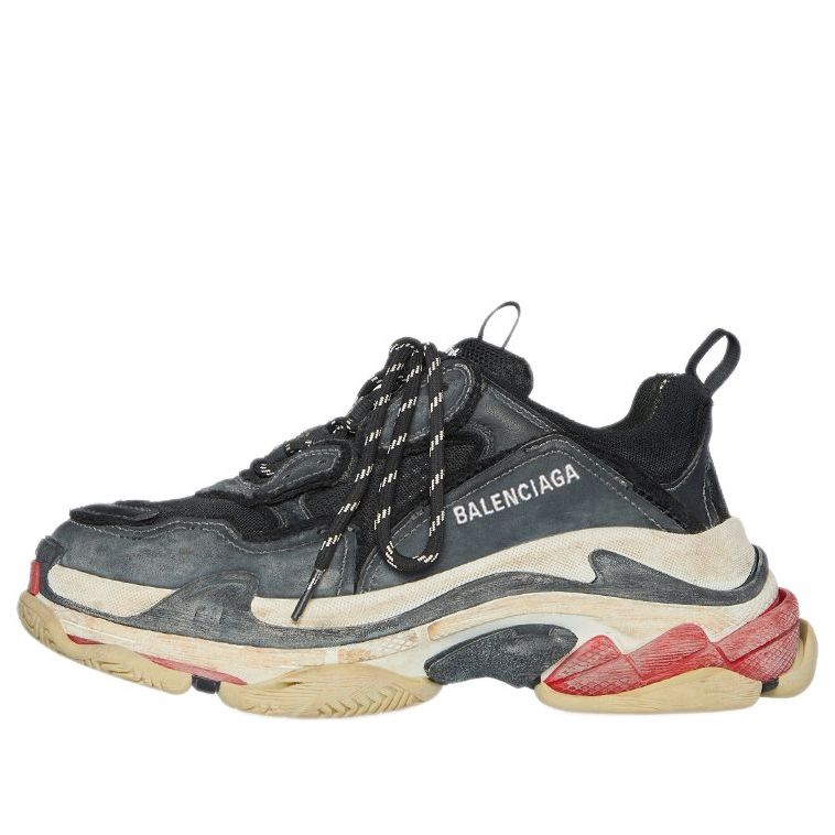 (WMNS) Balenciaga Triple S 'Black' 524037W3CS11061 #