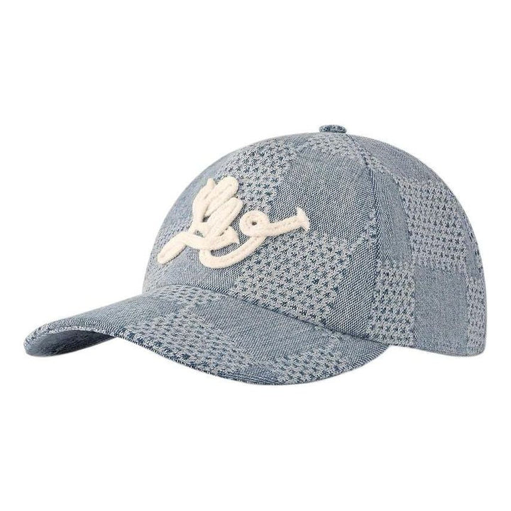 LOUIS VUITTON Damier Denim 3D Cap 'Denim Blue' M7534M #