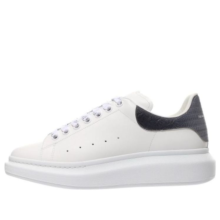 Alexander McQueen Oversized Sneakers 'White Black' 625162WICGA9154 #