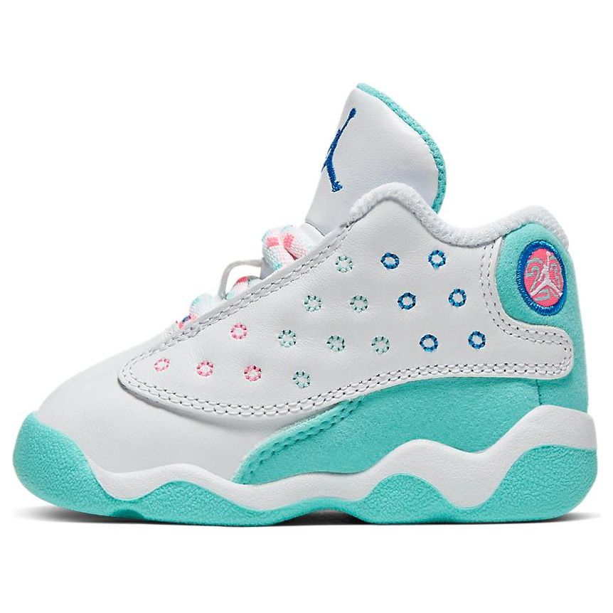 (TD) Air Jordan 13 Retro 'Aurora Green' 684802-100 #