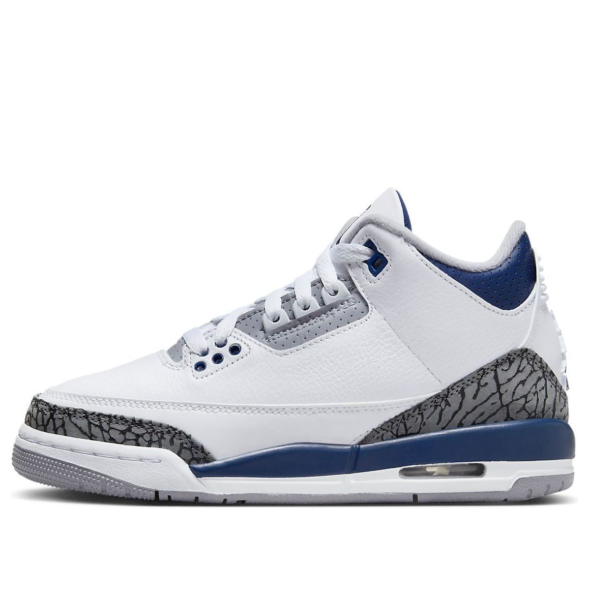 (GS) Air Jordan 3 Retro 'Midnight Navy' DM0967-140 #