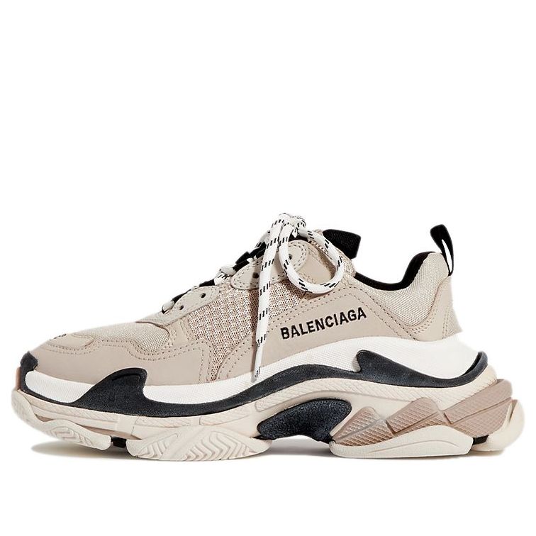(WMNS) Balenciaga Triple S Clunky Shoes Brown 665933302786075 #