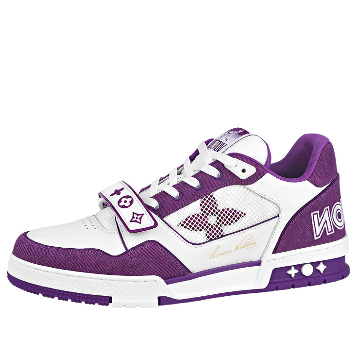 LOUIS VUITTON LV Trainer 'White Violet' 1ABLYL #.