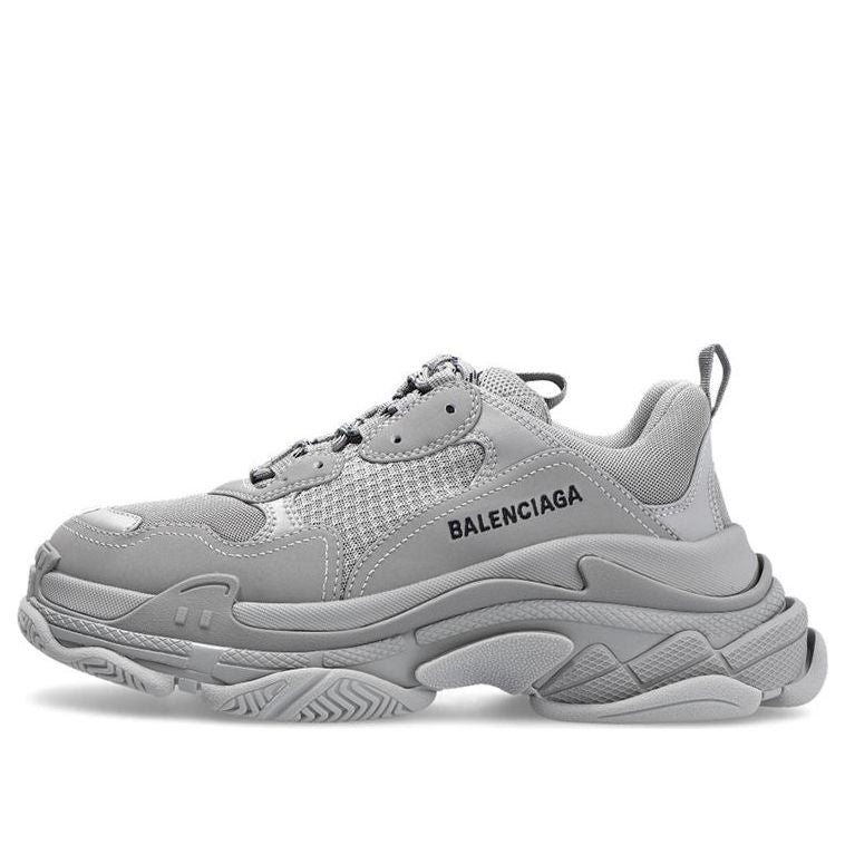 (WMNS) Balenciaga Triple S Daddy Shoes Grey 524039W2FW11203 #