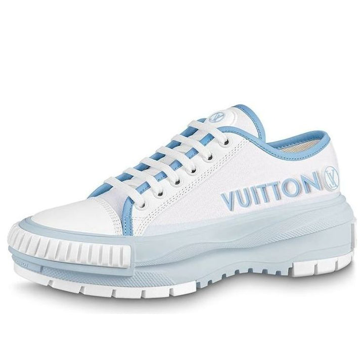 (WMNS) LOUIS VUITTON Squad Sneakers 'White Blue' 1AACWB #