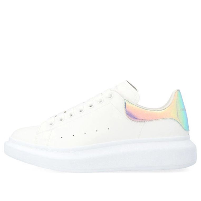 (WMNS) Alexander McQueen Oversized Sneaker 'White Shock Pink' 561726WHVI59375 #