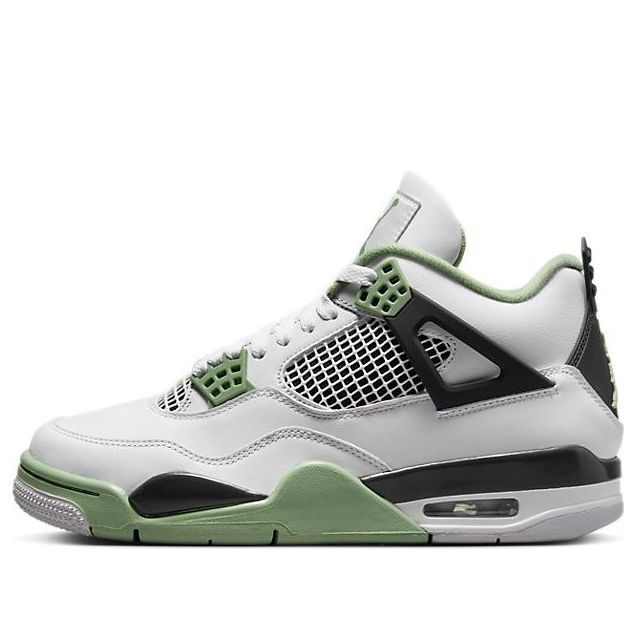(WMNS) Air Jordan 4 Retro 'Seafoam' AQ9129-103 #