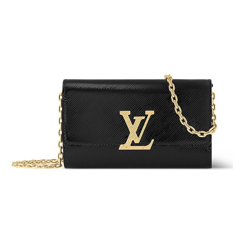 (WMNS) LOUIS VUITTON Pochette Louise Epi Leather Handbag 'Black' M23756 #