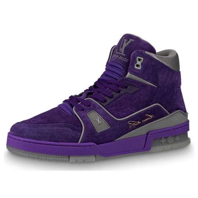 LOUIS VUITTON Trainer Sneakers 'Purple Grey' 1A5DUB #.