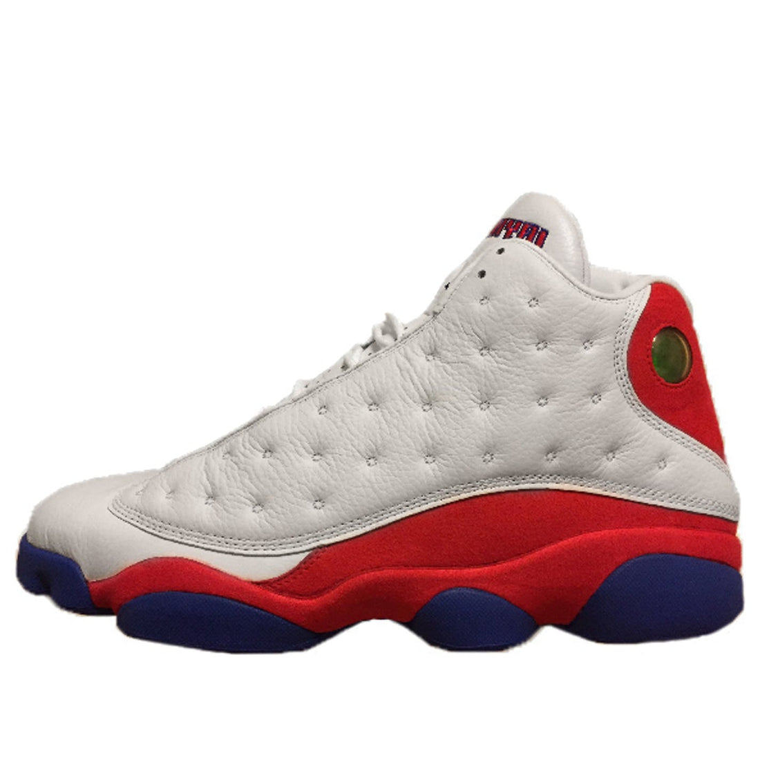 Air Jordan 13 Retro Kansas Jayhawks PE 'White Red Blue' JBM277-M39-C1 #
