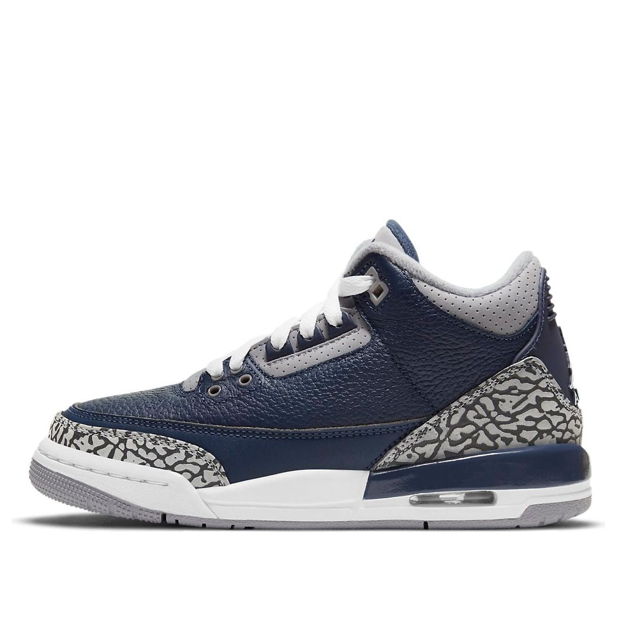 (GS) Air Jordan 3 Retro 'Georgetown' 398614-401 #