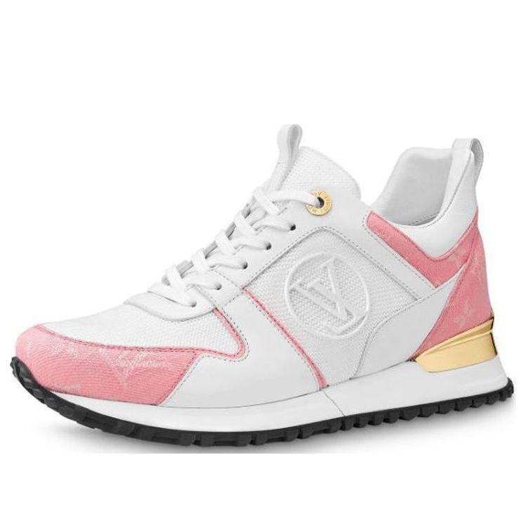 (WMNS) LOUIS VUITTON LV Run Away Sports Shoes Pink/White 1A682B #