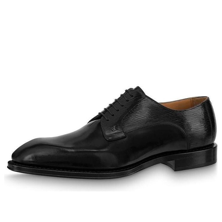 LOUIS VUITTON Kensington Derby Shoes 'Black' 1A8WCA #