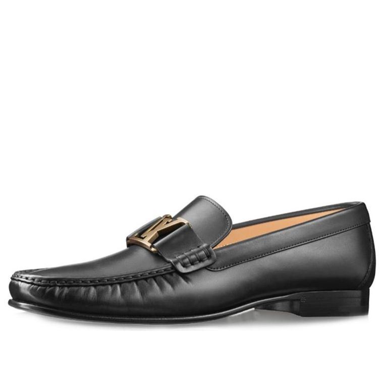LOUIS VUITTON Montaigne Slip On Shoes 'Black' 1A2G51 #