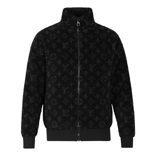 LOUIS VUITTON Monogram Men's Jacket Black 1A8ED2 #