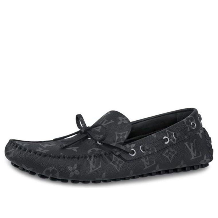 LOUIS VUITTON Arizona Moccasin Loafers 'Black' 1A441H #