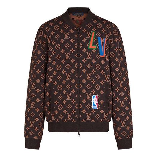 LOUIS VUITTON x NBA FW21 Men's Jacket Brown 1A8WYN #.