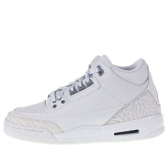 (GS) Air Jordan 3 Retro 'Pure' 834014-103 #