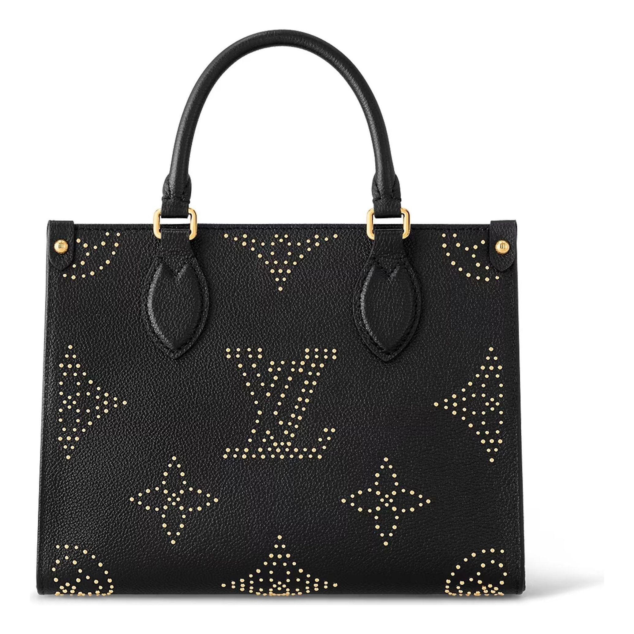 (WMNS) LOUIS VUITTON OnTheGo PM Monogram Empreinte Tote Bag 'Black' M46733 #