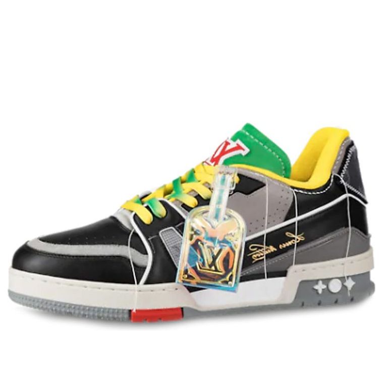 LOUIS VUITTON LV Trainers 'Yellow Multi-color' 1A8QA5  #