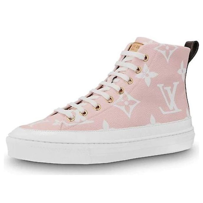 (WMNS) LOUIS VUITTON LV Stellar Sneaker Boot 'Pink Blue' 1A5U0B #