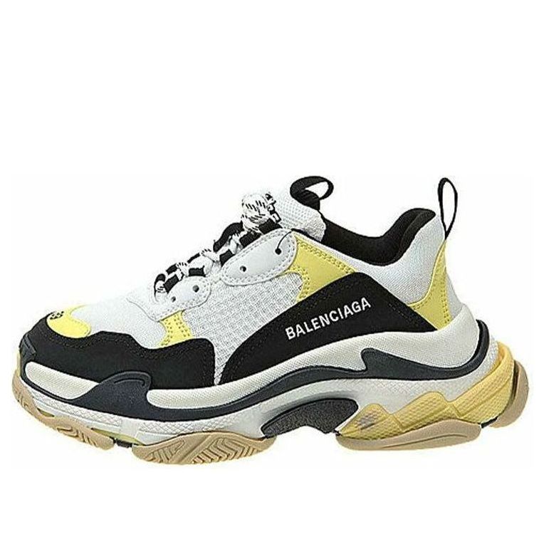 Balenciaga Triple S Sneaker 'Yellow Black' 536737W09OM1023 #