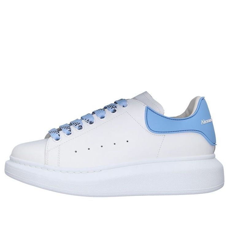 (WMNS) Alexander McQueen Oversized Sneaker 'White Sky Blue' 621056WHXMT9223 #
