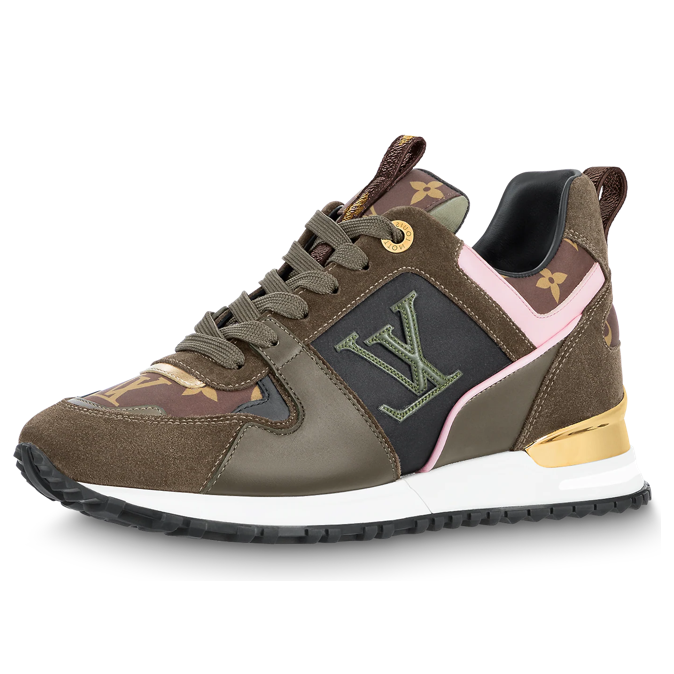 (WMNS) LOUIS VUITTON LV Run Away Sneakers 'Brown' 1AAP4L #