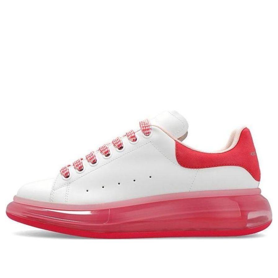 (WMNS) Alexander McQueen Oversized Sneaker 'Ivory Red' 666893WHXMA9942 #