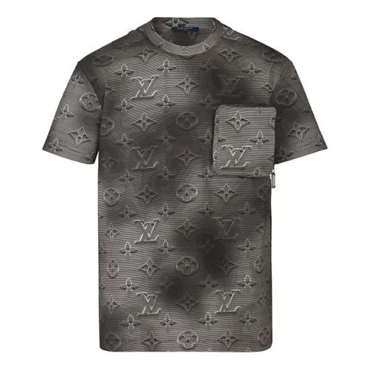 LOUIS VUITTON LV Monogram Foldable 3D Printed Unisex Grey 1A5W9X
