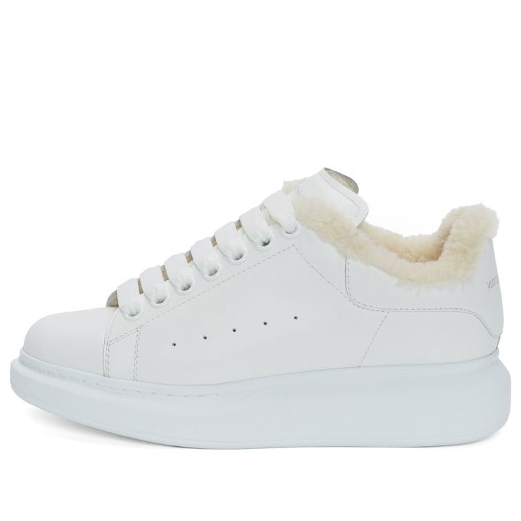 (WMNS) Alexander McQueen Oversized Sneaker 'White' 609650WIAFI9000 #