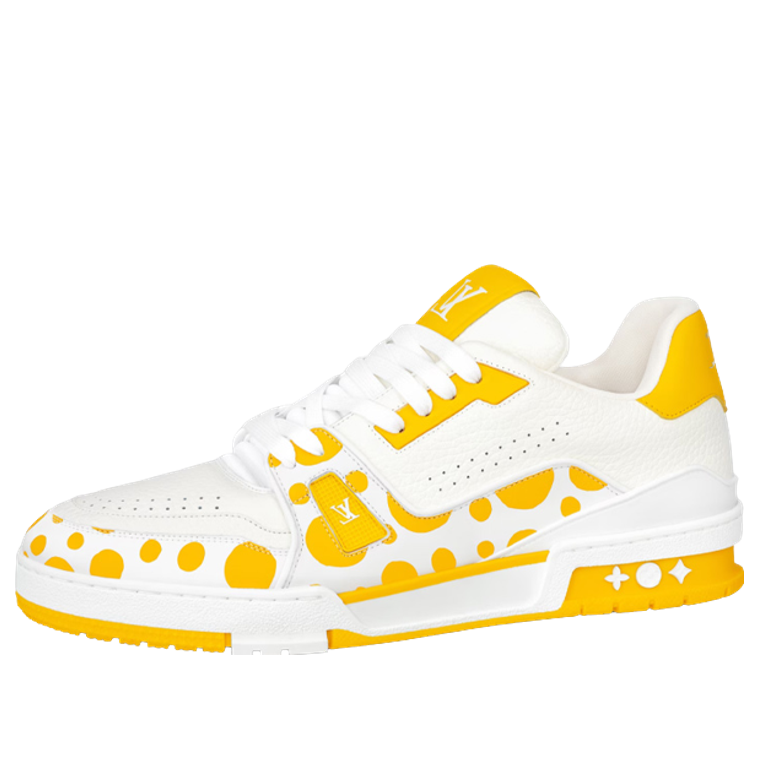 LOUIS VUITTON x YAYOI KUSAMA Sneaker 'White Yellow' 1ABD1U #.