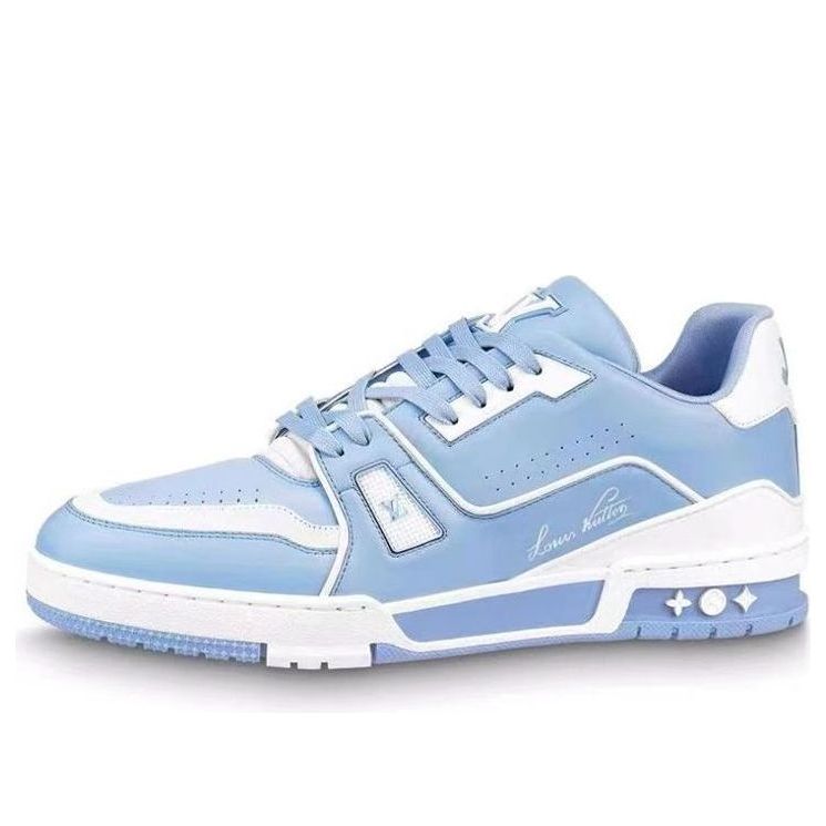 LOUIS VUITTON LV Trainers 'Sky Blue' 1AAHSJ #